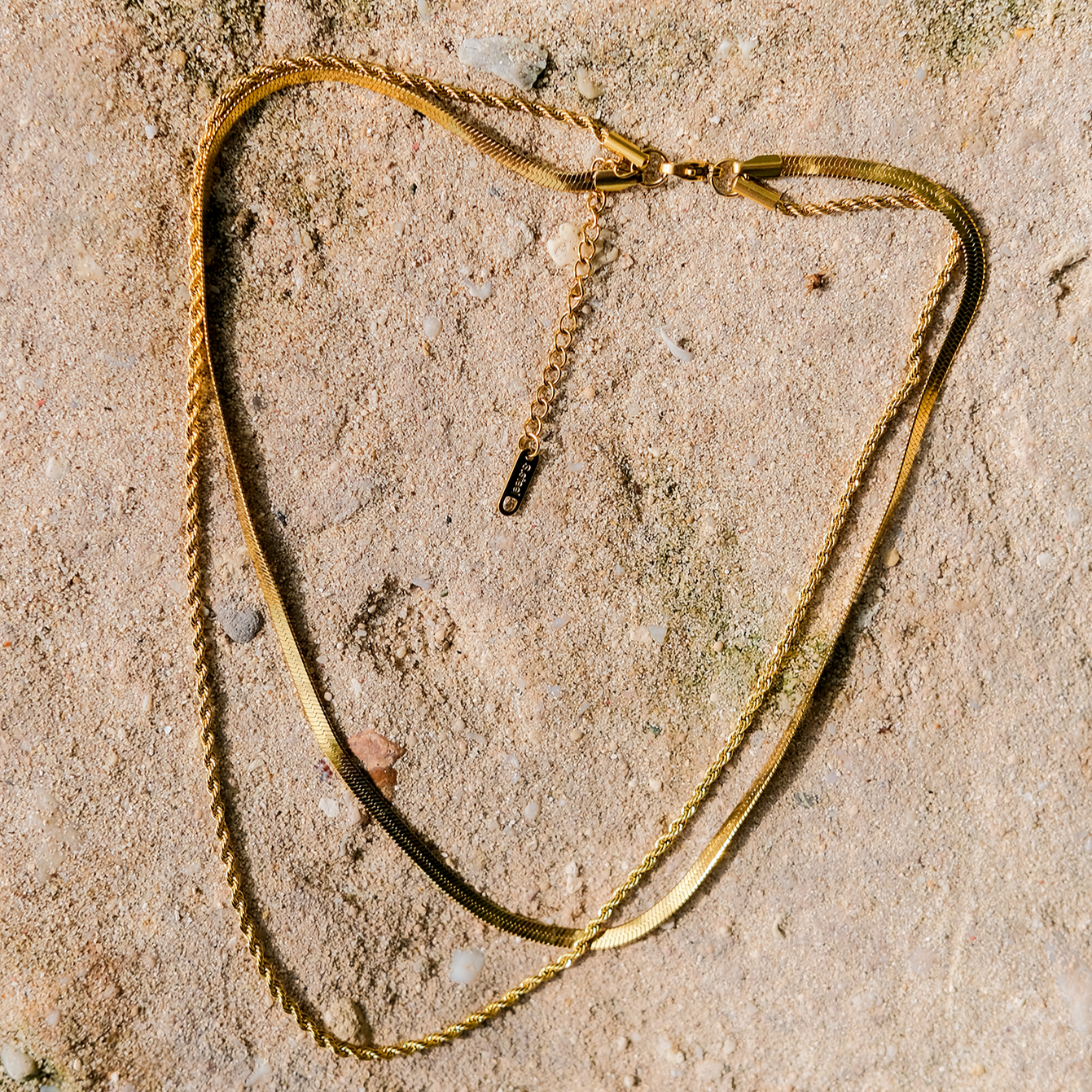 Layered Gold Chain Necklace for Women
