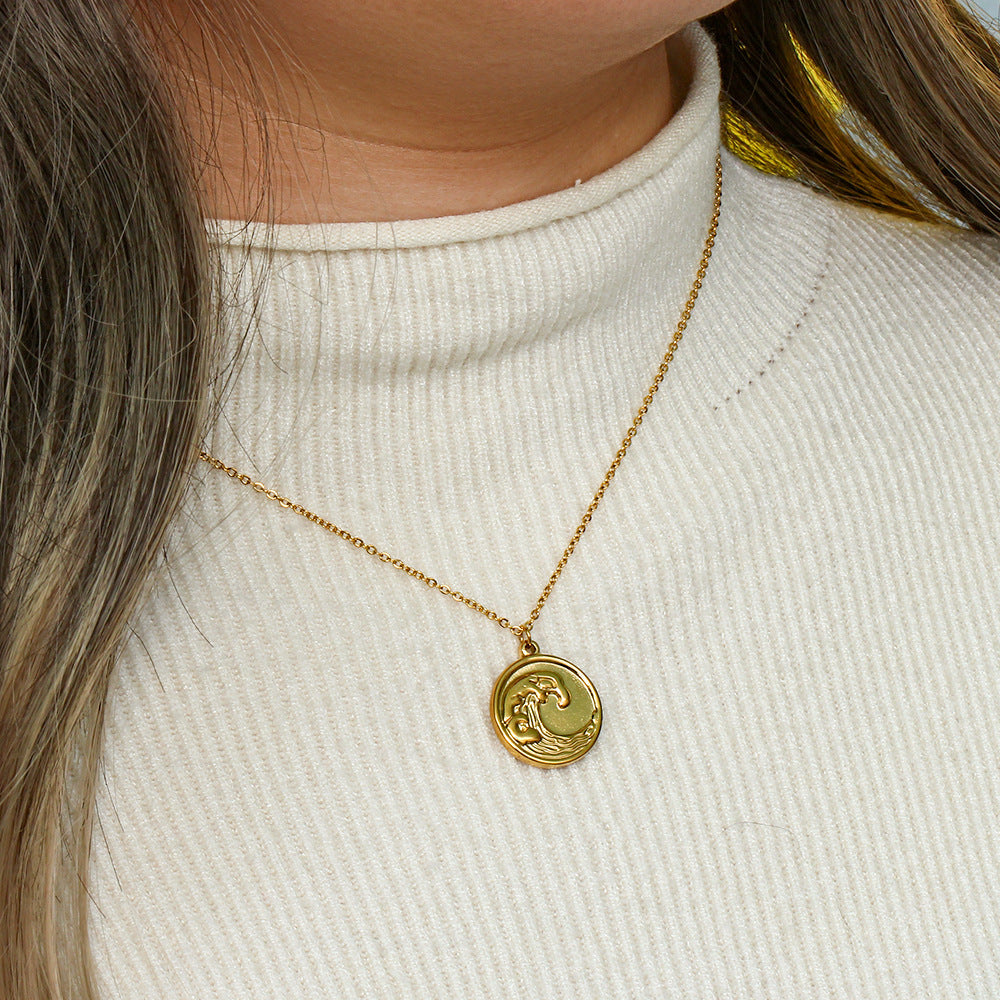 Ocean-Inspired Delilah Pendant Necklace