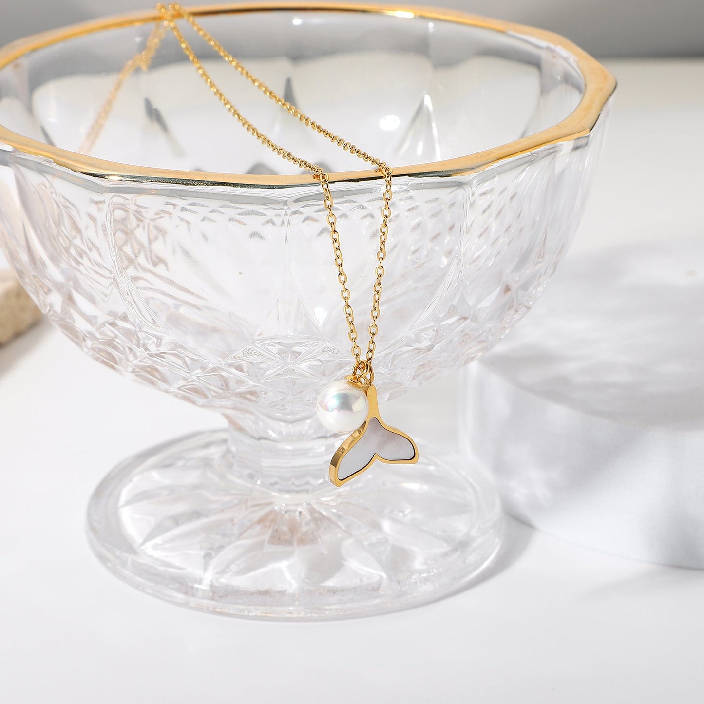 Freshwater Pearl Mermaid Necklace Design
