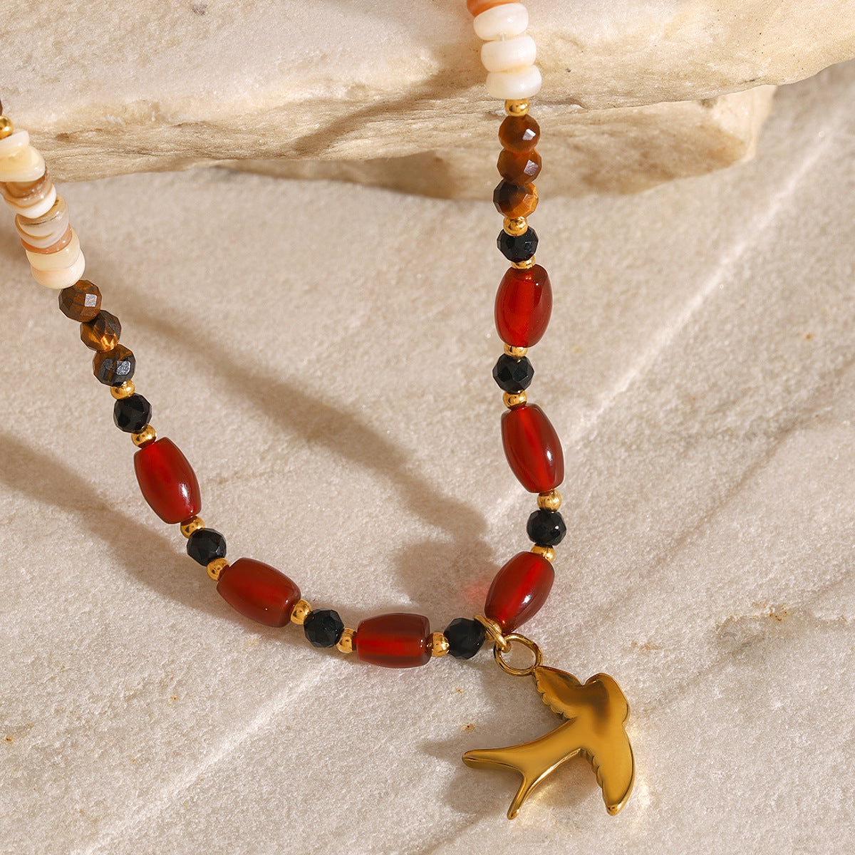 Sierra Tiger Eye Beads Necklace Design