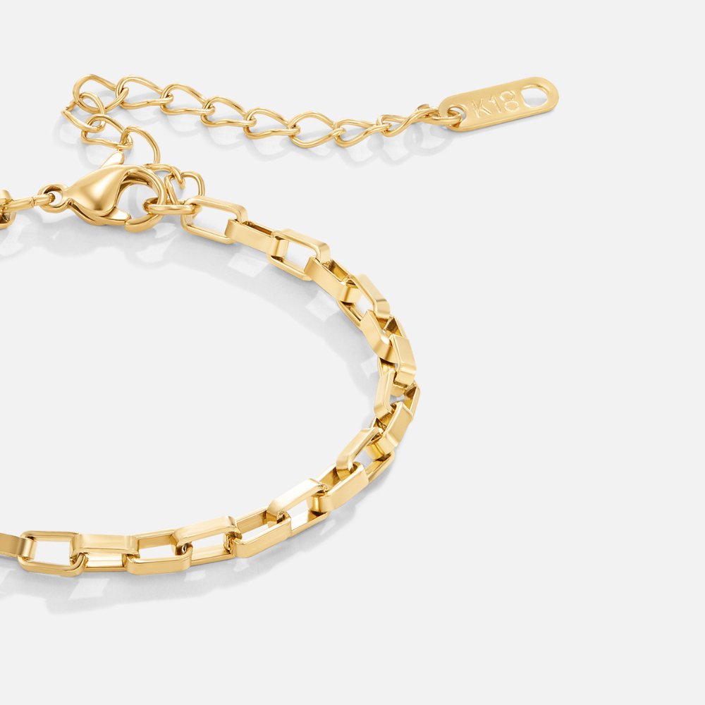 Gold Aura Chain Bracelet for Women