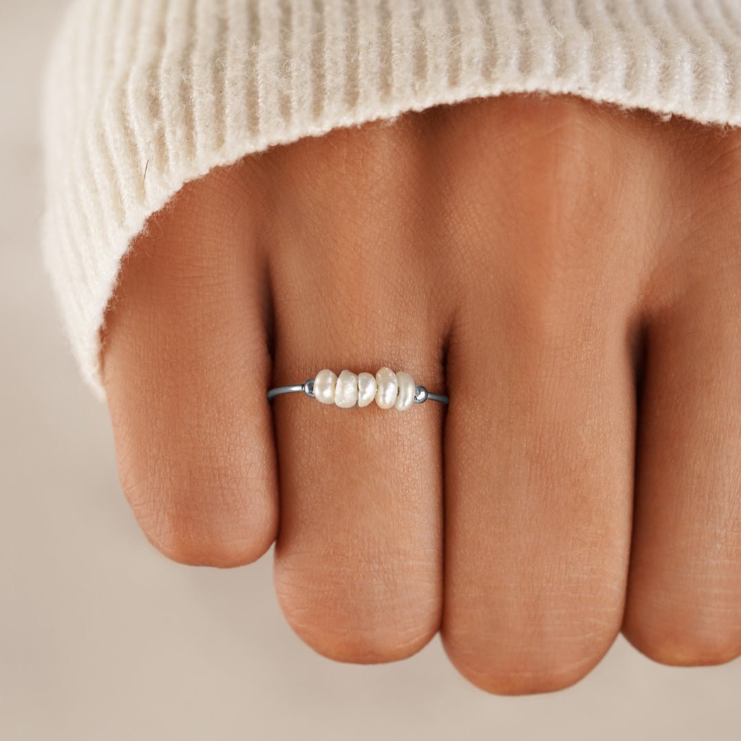 Freshwater Pearl Sterling Silver Ring
