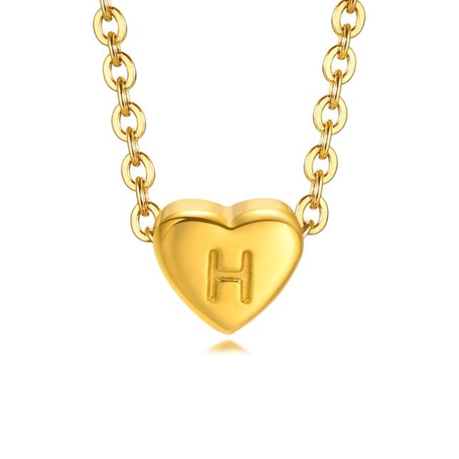 Heart Letter Charm Bracelet for Women