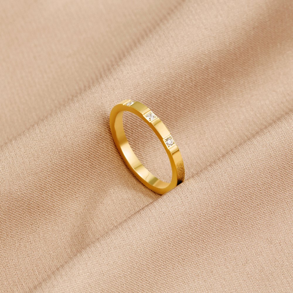 Crystal Lucia Statement Ring for Elegance