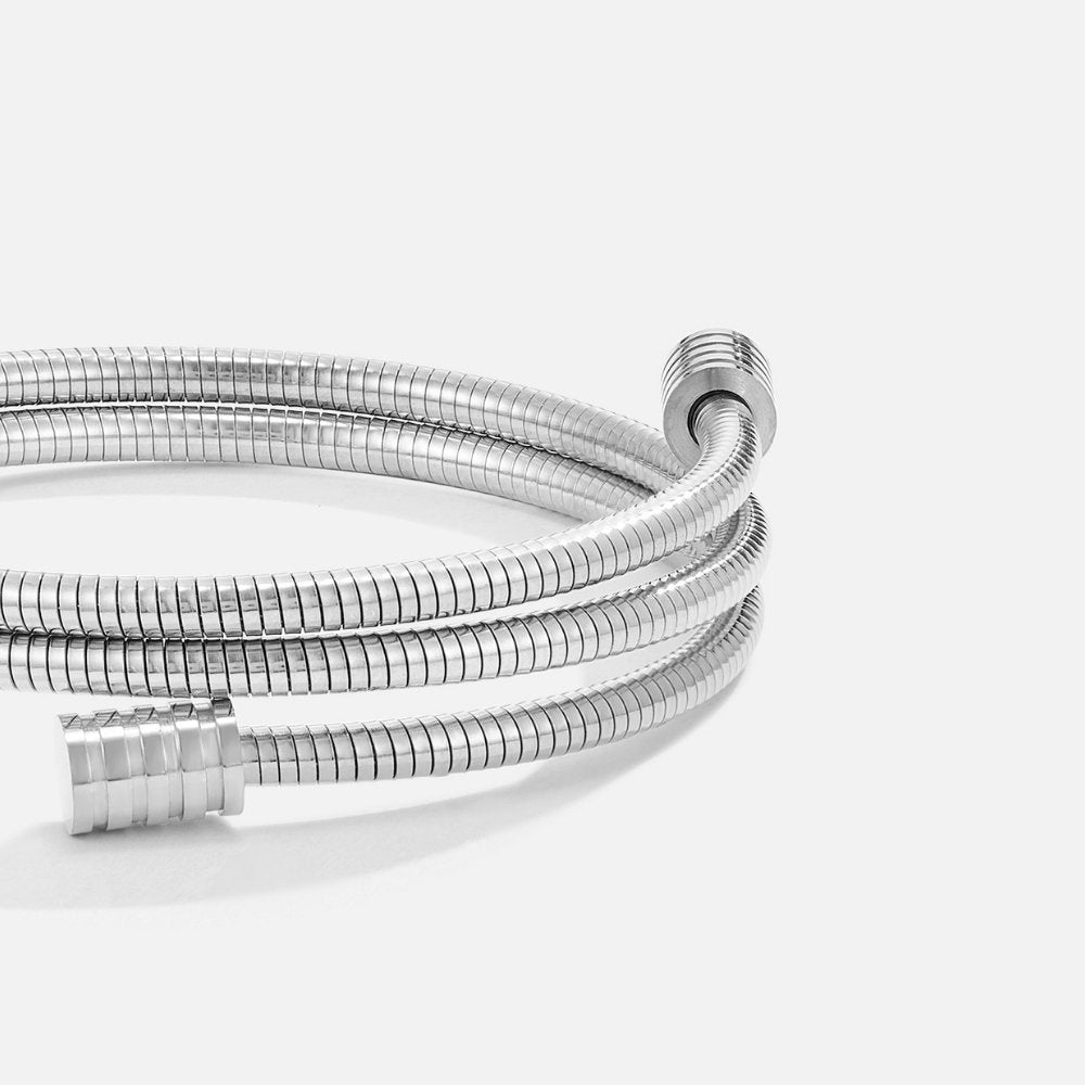 Twisted Silver Cuff Bracelet for Women