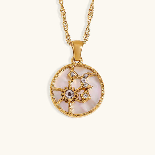 Gold Layered Statement Necklace for Women