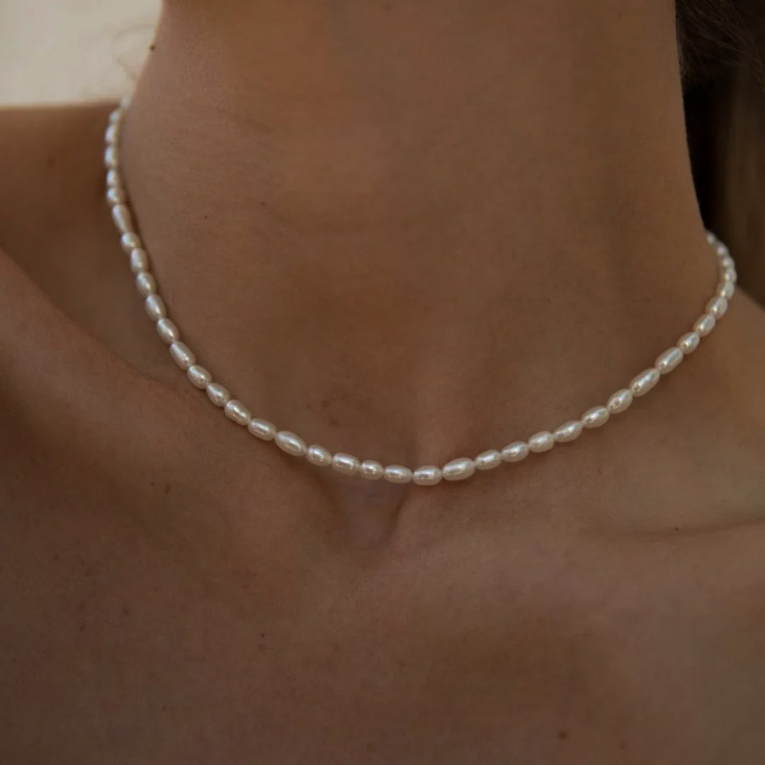 Freshwater Pearl Choker Necklace Design
