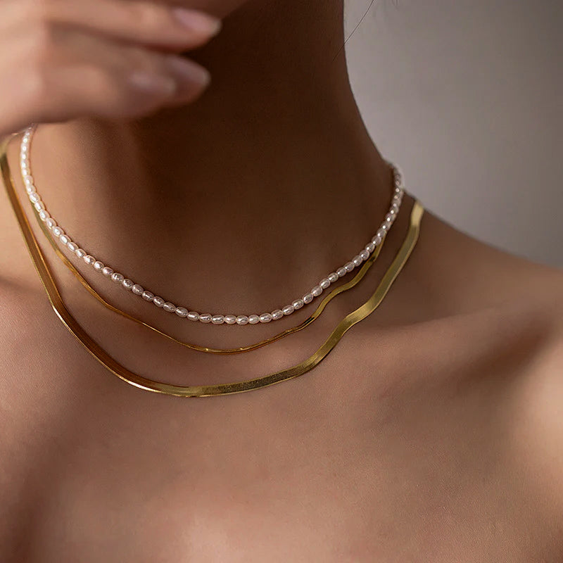Freshwater Pearl Choker Necklace Design