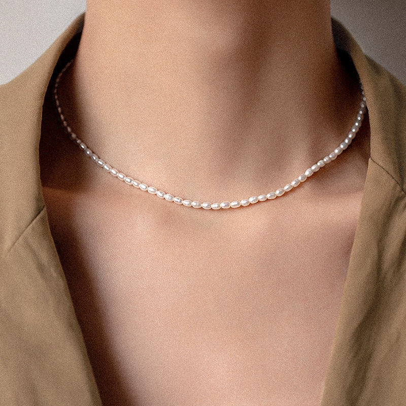 Freshwater Pearl Choker Necklace Design