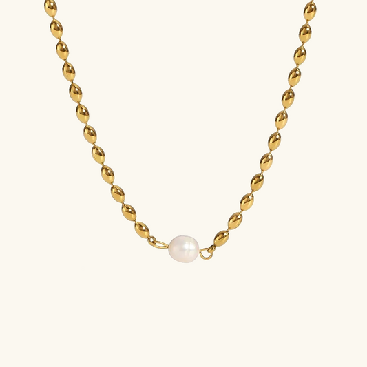 Freshwater Pearl Necklace in Neptune Style