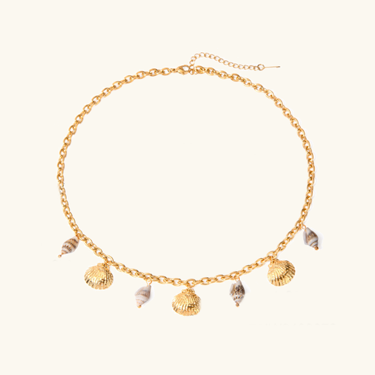 Gold Coraline Pendant Necklace for Women