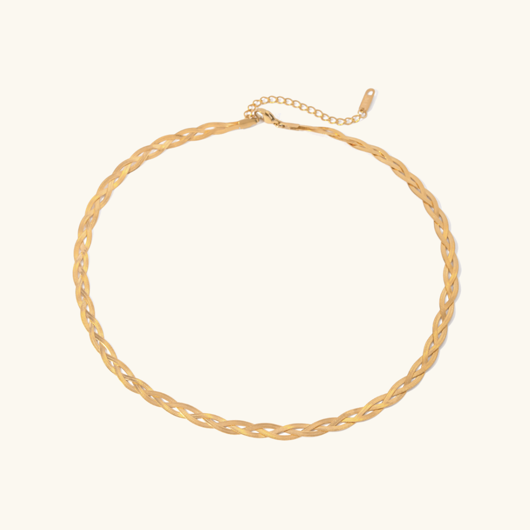 Gold Chain Necklace with Elegant Design