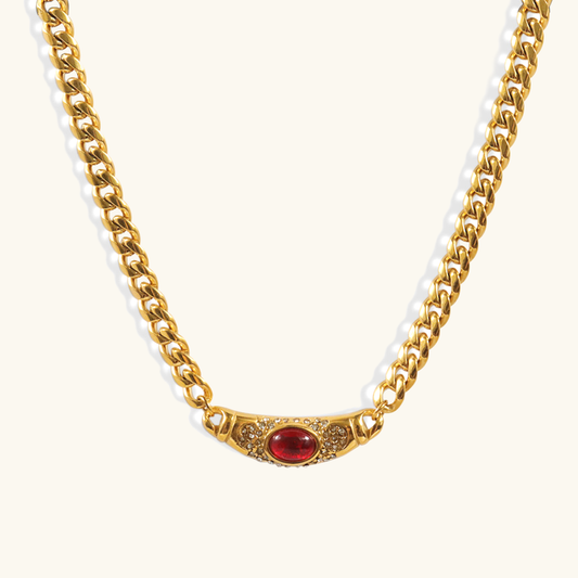 Vintage Gold Isabella Statement Necklace