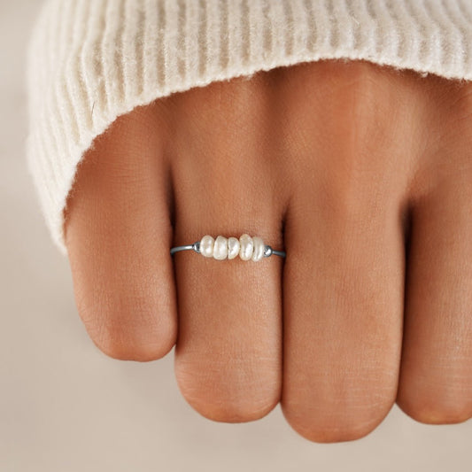 Freshwater Pearl Sterling Silver Ring