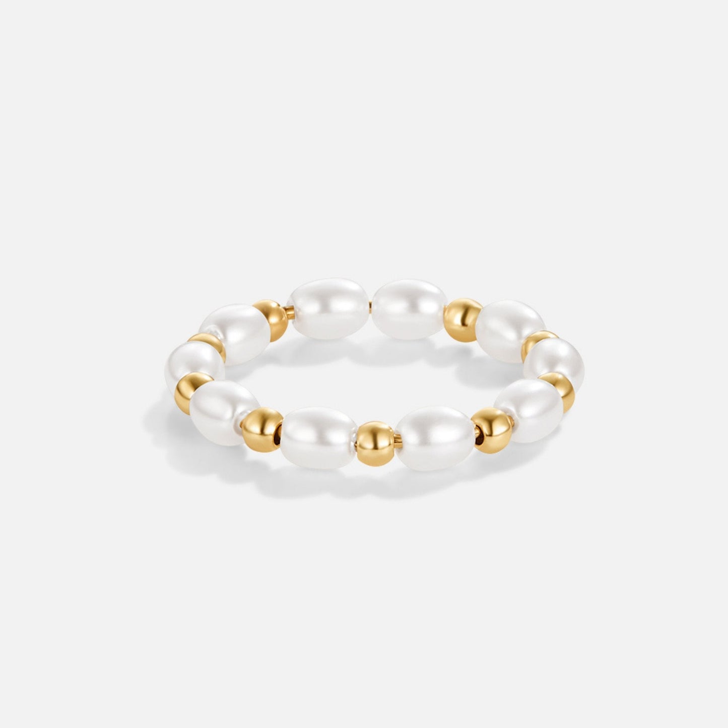 Mini Pearl Ring for Delicate Elegance