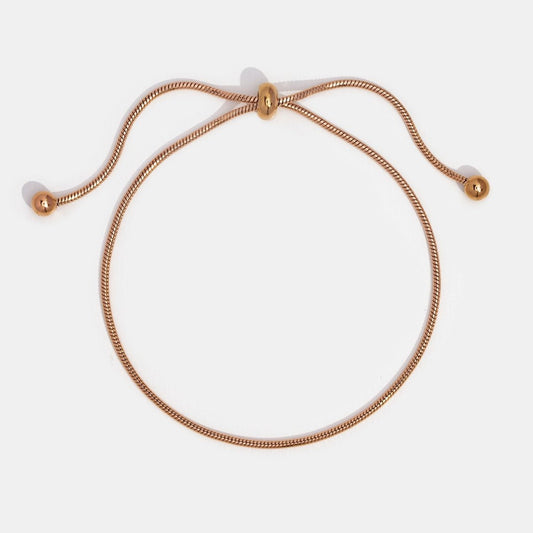 Rose Gold Chain Bracelet for Women